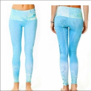 blue teeki ganesha dream leggings